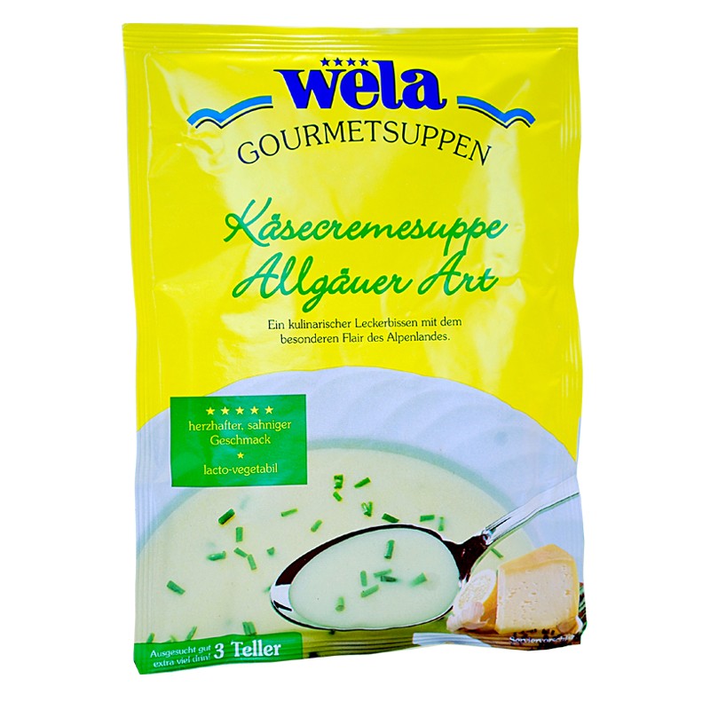 WELA - Käsecremesuppe 'Allgäuer Art'