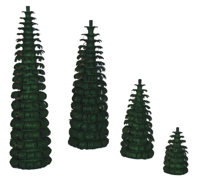 Ringelbaum grün - H 7 cm 