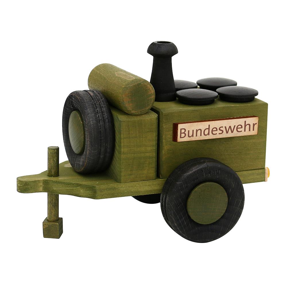 Räucher-Gulaschkanone, Bundeswehr, grün/schwarz