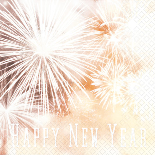Serviette - Happy New Year