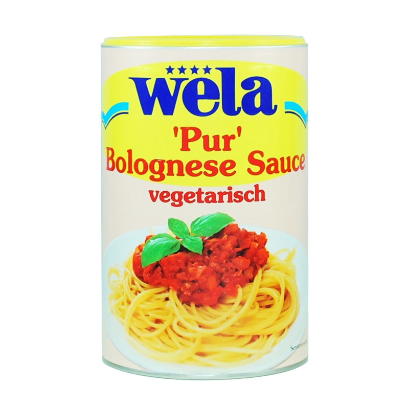 WELA - Bolognese Sauce vegetarisch 'Pur' für 3,3 Ltr.
