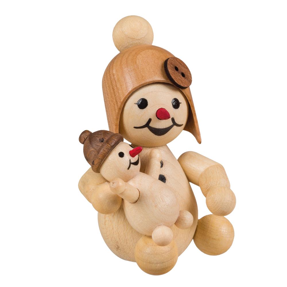 Schneemädchen „mit Puppe