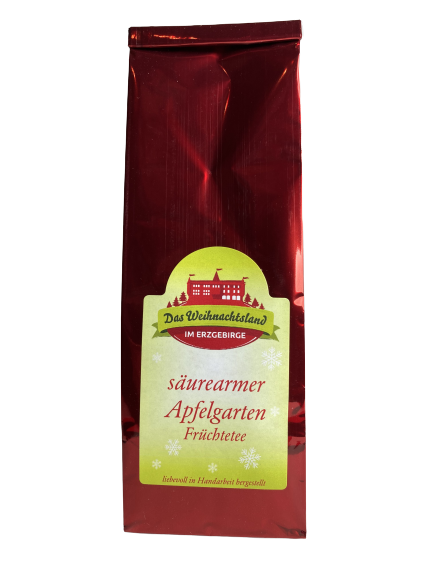 Aromatisierter Früchtetee - Säurearmer Apfelgarten, 100g