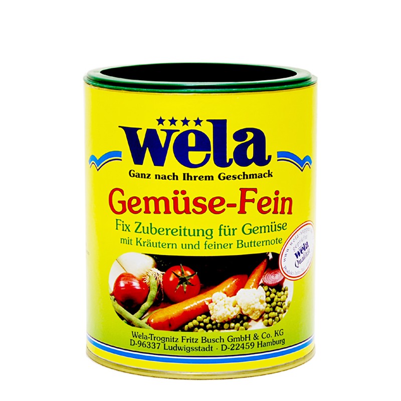 WELA - Gemüse-fein für 56 Portionen mit Kräutern und feiner Butternote