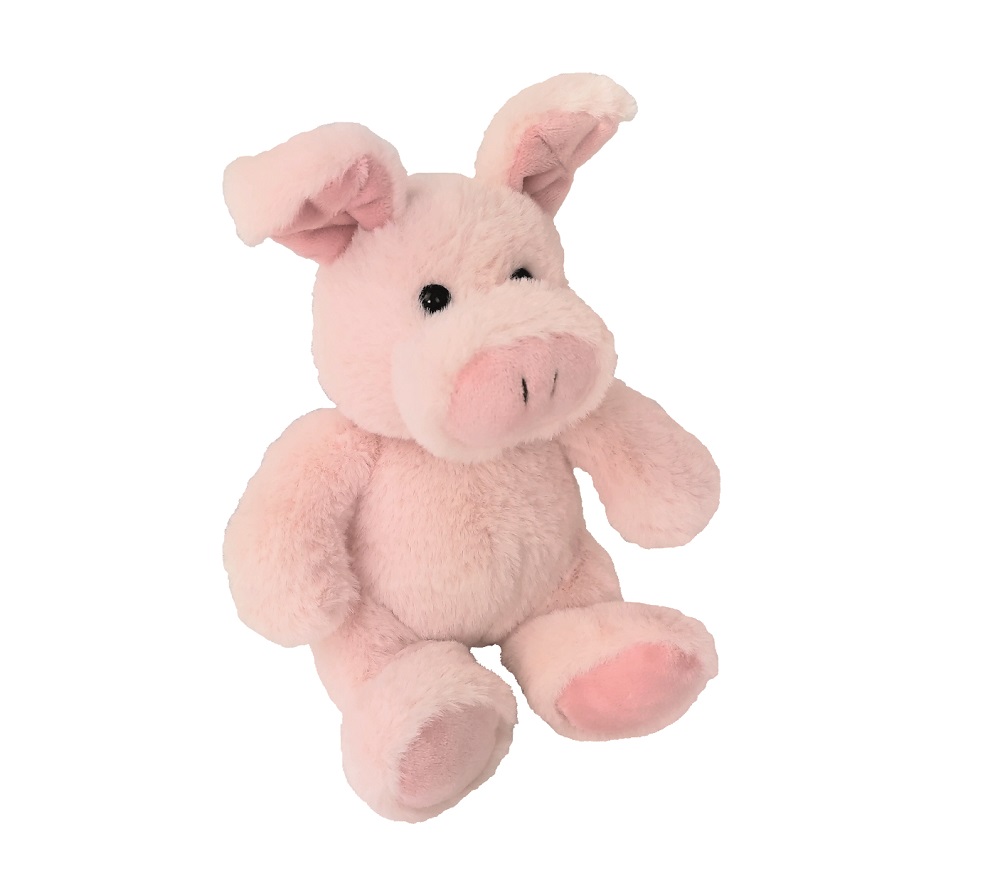 Schwein sitzend 16 cm
