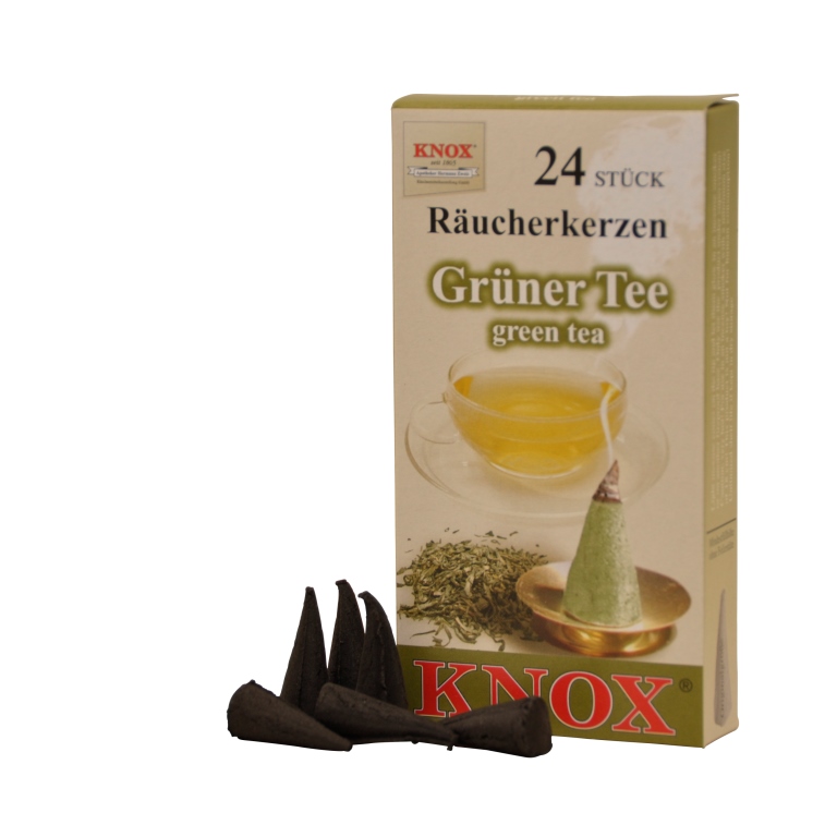 Räucherkerzen - Grüner Tee