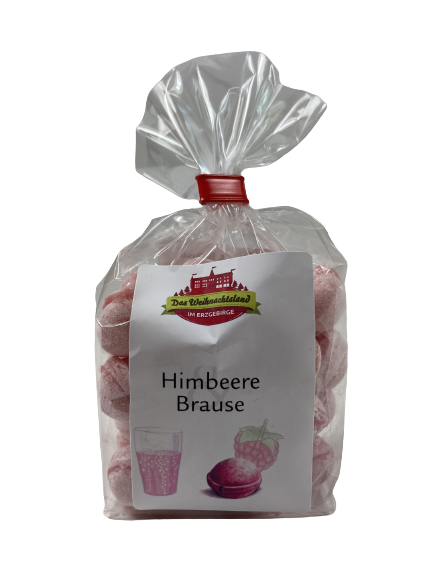 Himbeere und Brause-Bonbons 125 g