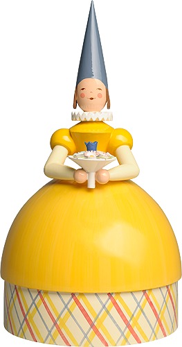 Knauldame Prinzessin, gelbes Kleid